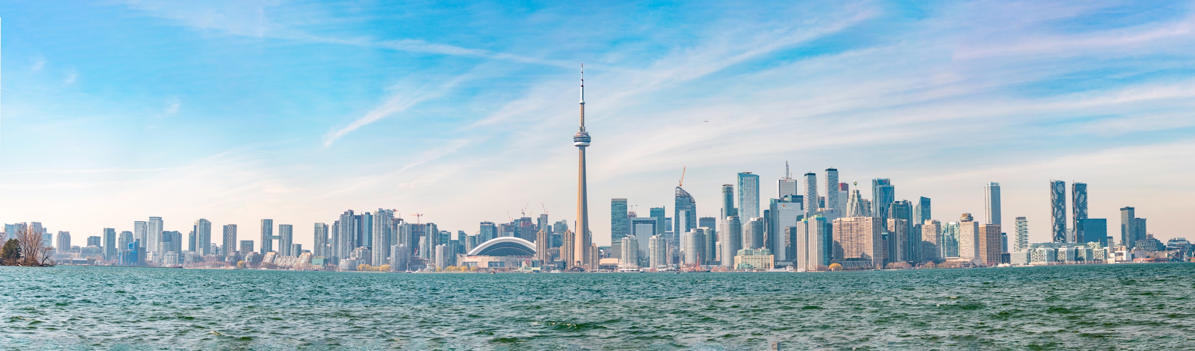 Toronto waterfront skyline
